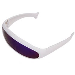 Plastikowe wiatroodporne zwierzęta kot okulary przeciwsłoneczne przyszłe okulary w stylu światowym soczewka antyrefleksyjna unikalne produkty dla kotów akcesoria dla psów przedmioty: czerwony Reflection