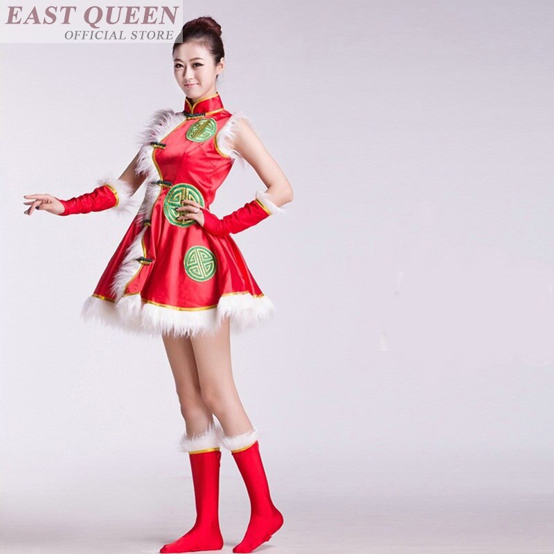 Ropa de Mongolia traje de mujeres étnico chino danza mongola ropa china danza nacional traje de folklórico de China FF095 A