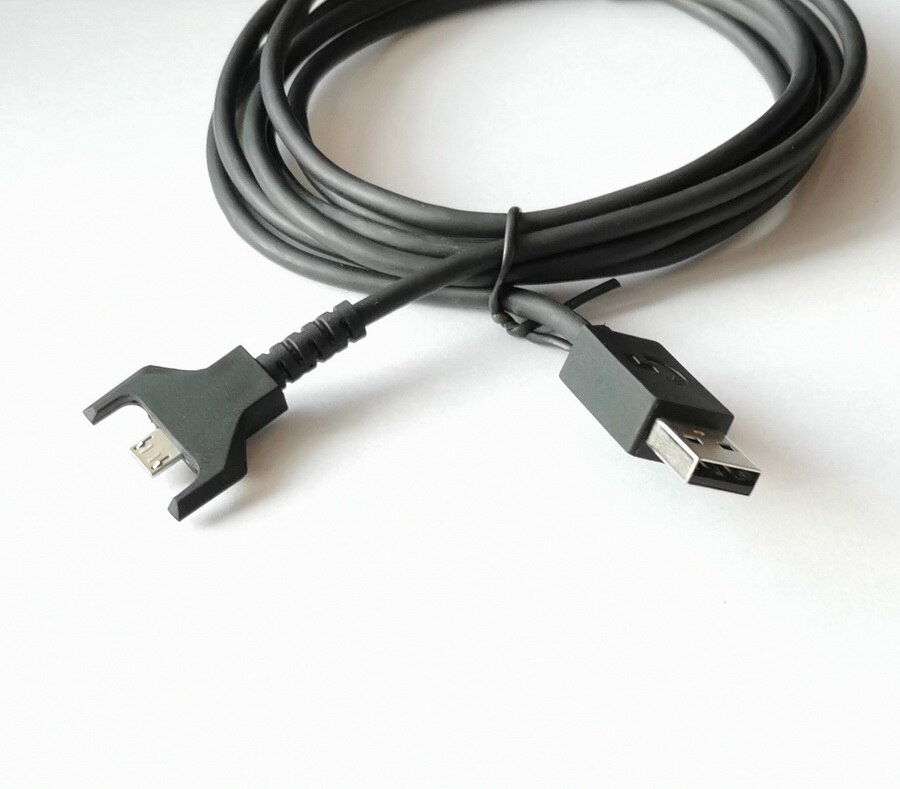 6FT/1.8M For Logitech wireless mouse G703 G900 G903 Gpw G502 adapter Micro-USB to USB port charging cable Data cable
