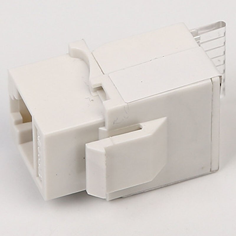 25Pcs CAT5E UTP Network Module RJ45 Connector Information Socket Computer Outlet Cable Adapter Keystone