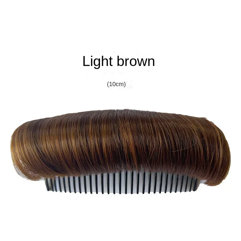 Bladerdeeg Haar Hoofd Kussen Synthetische Pad Onzichtbare Pluizige Haren Pad Clip Bol Bol Het Volume Hair Base Vrouwen Haaraccessoires