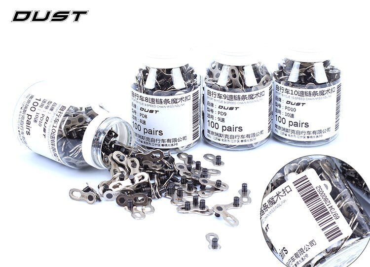 10 PAIRS Fiets Chain Connectors Bike MTB Road Fiets Kettingen quick ontmanteling Fit Voor 6/7/8/9/10 Speed Quick Master Link