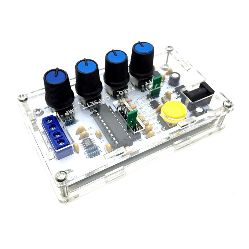 Max 038 signalgenerator diy kit 1hz-20 mhz funktionsgenerator höghastighets op-amp generator sinus / rektangulär / sågtand