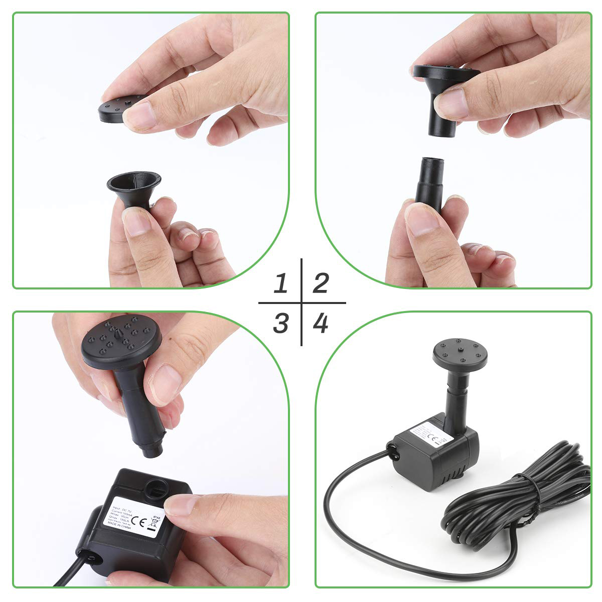 Solar Panels 9W Solar Pumps Fountains Garden Floaters Watering Power Fountains Pools Home Gardens Fish Ponds