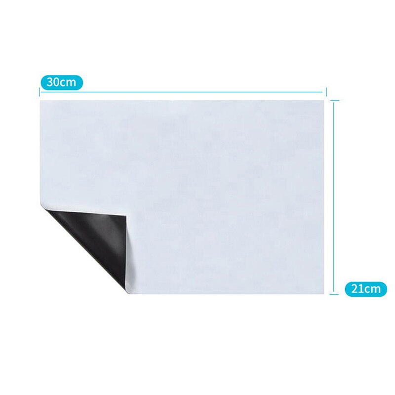 A4 påminnelse kylskåp magnetisk whiteboard familj anslagstavla kontor memo barn magnetisk markör penna whiteboard markör