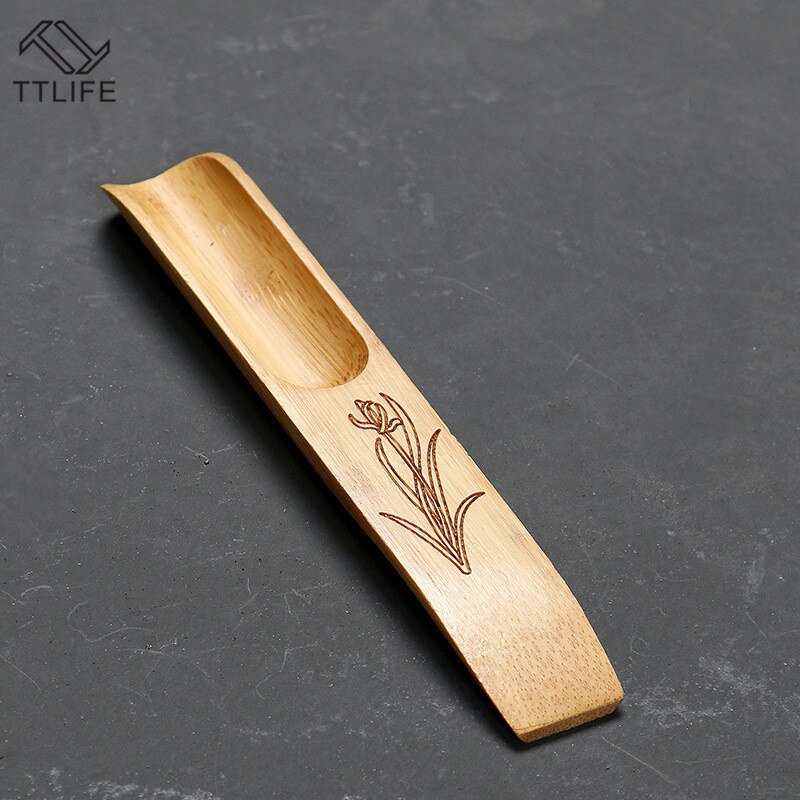 Ttlife te skje tre utsøkt te skjeer teskje te tilbehør tilbehør te spade til hjem tehus kontor bambus te
