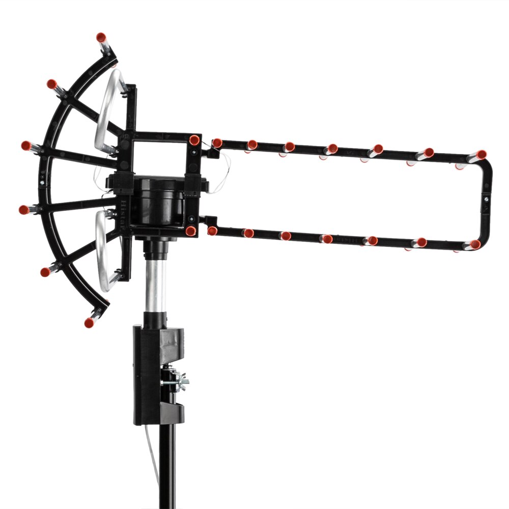 Leadzm ta -851 plus 360 ° rotation uv kaksoistaajuus 45-860 mhz 22-38db 42.65ft kaapeli
