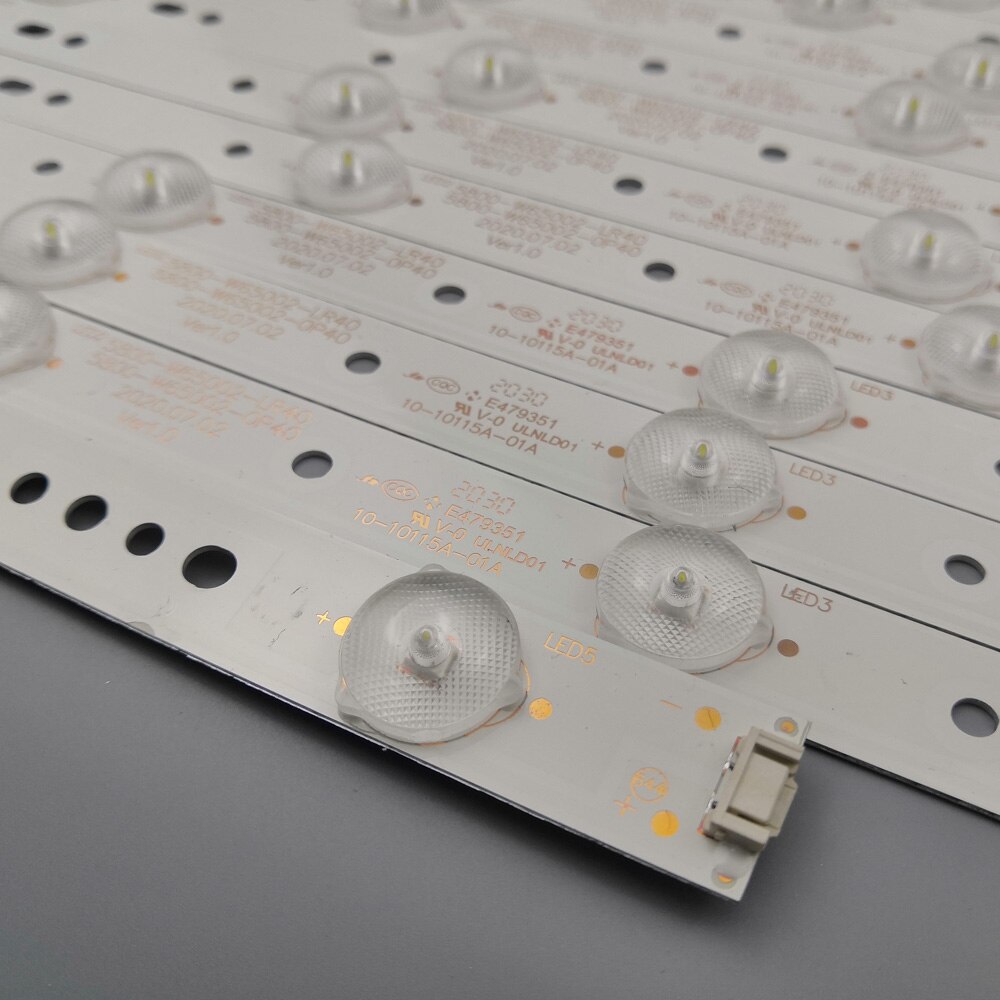 LED Backlight strip 5 lamp For LG 65&quot;TV 65UH5500 5835-W65002-LR40 5835-W65002-0P40 V650DJ4-QS5 65K2 65M6E LR10 0P10