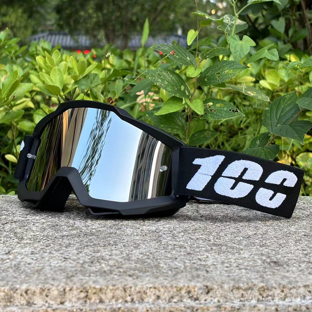 Neue Männer Moto-Cross Brille Motorrad Brille Enduro Anti-Nebel Radfahren Moto Schmutz Fahrrad MX MTB Reiten Sonnenbrille HD Verspiegelte objektiv: Lila