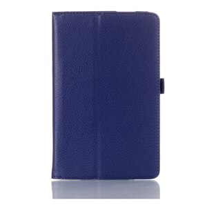 Funda Case For Samsung Galaxy Tab 3 lite 7.0 T110 T111 Tablet PU leather Stand Cover for Samsung Tab tab E 7.0 T113 T116 Coque: dark blue