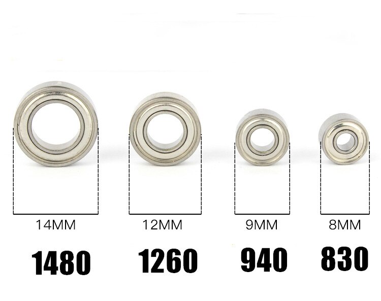 STRONG 210 90 204 and Marathon 102L 105L electric manicure machine handle spindle nail drill milling cutter accessories: Bearing
