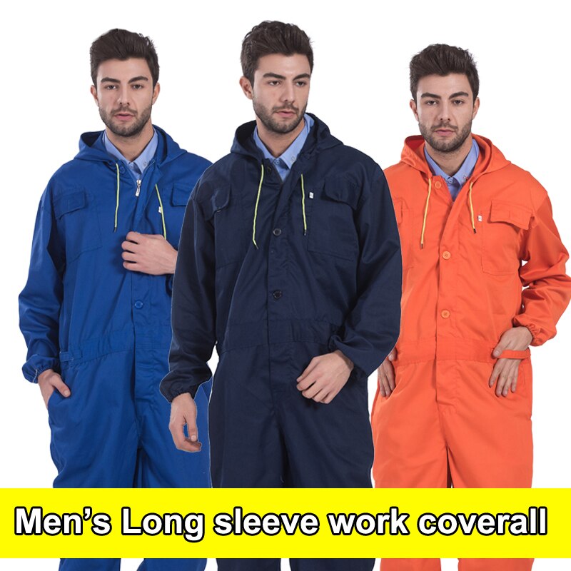 Mono de talla grande para hombre, ropa de trabajo, pantalones, uniformes de trabajo, monos de manga larga