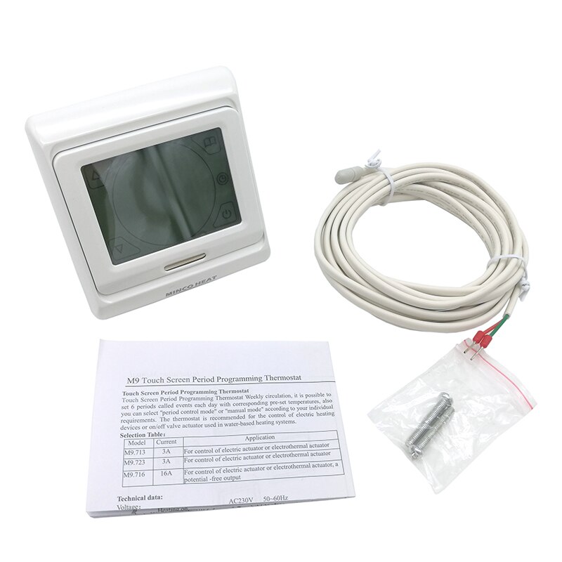 Decdeal WLAN Thermostat Raumthermostat für Wasser Fussbodenheizung