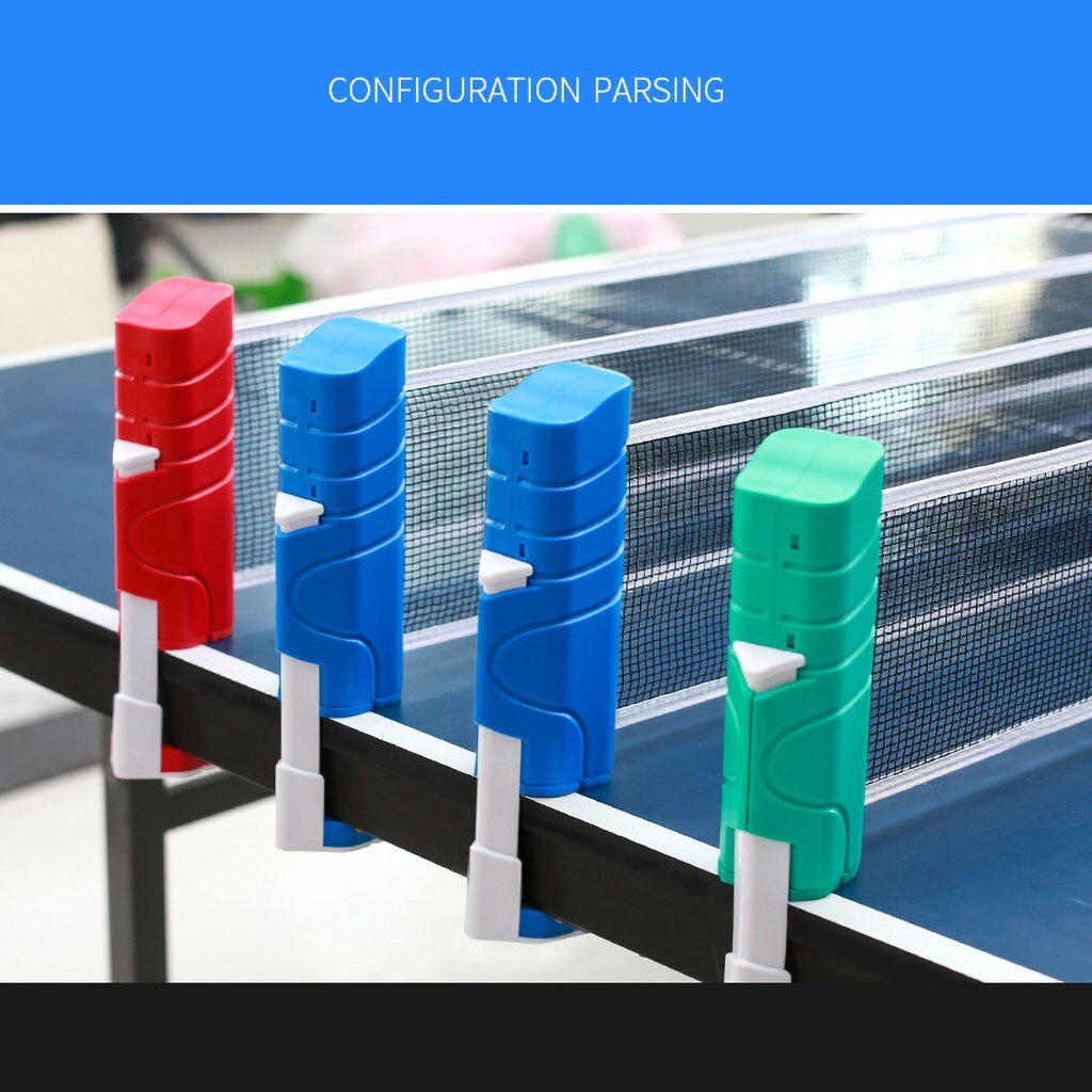 Table Tennis Net - Retractable - Portable Mesh - Ping Pong Replacement Kit - Sports Tools