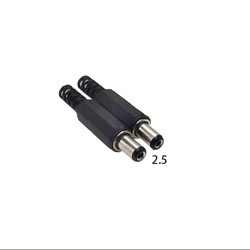 DC002 3.5mm x 1.35mm male DC power plug jack adapter connector plastic adapter 1.35*3.5mm DIY male adapter block: 5.5x2.5 / 2 piece