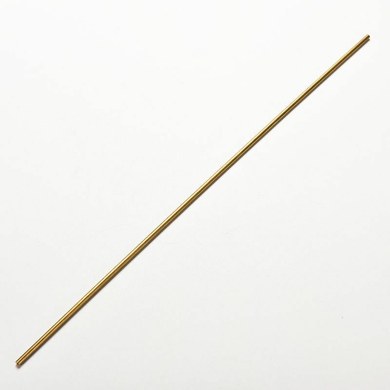 Mässingsrör rörrör rund ytterdiameter 2mm 3mm 4mm 5mm lång 300mm vägg 0.5mm: 2mm