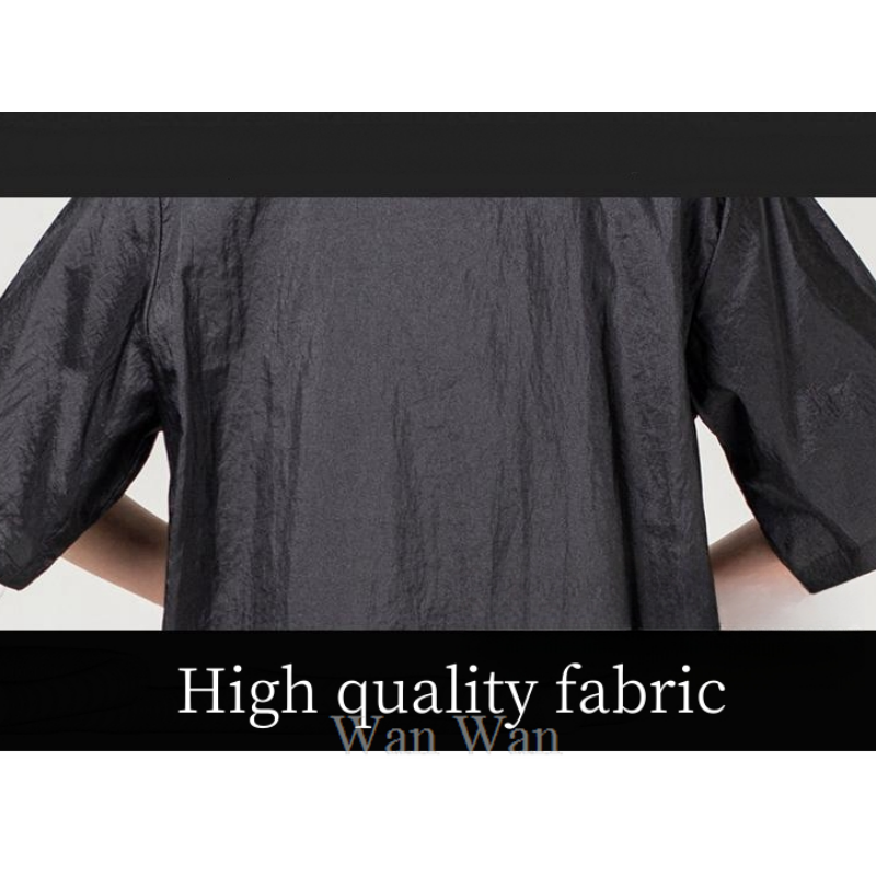 Dunne kappersuniformen, kappersjas, kappersschort, anti-haar, antistatische kleding voor huisdierverzorging  y0505