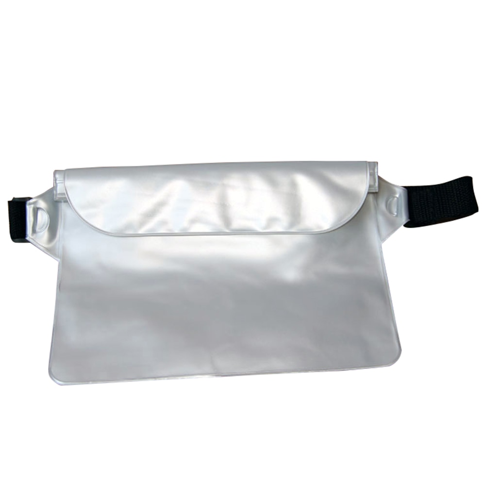 Utendørs sport bading strand stor kapasitet pvc vanntett undervanns midjeveske fanny pack strand tørr veske telefonveske lommebok