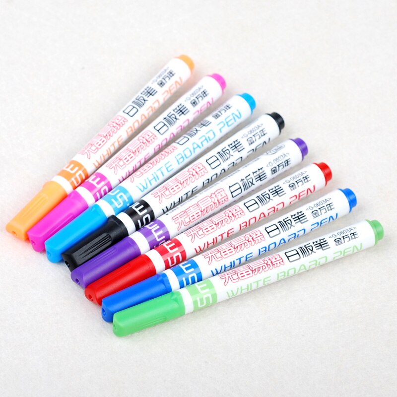 Whiteboard Marker Magnetic Board Pen Marqueur Effacable Dry Erase Markers Papelaria White Board Office & School Supplies