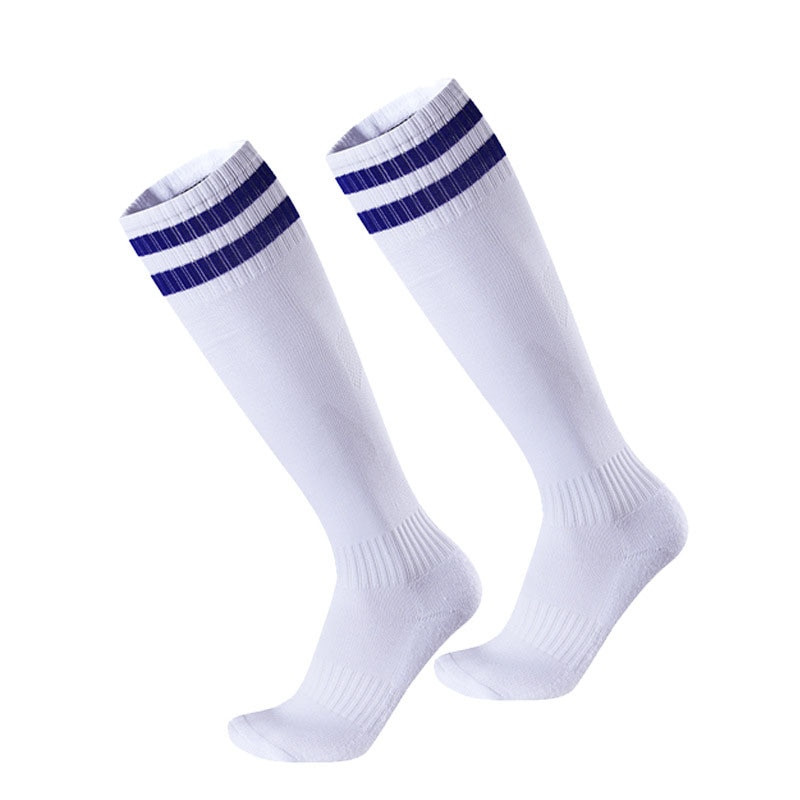 Chaussettes hautes et longues pour hommes et femmes, chaussettes de Baseball, unisexe, rayé, sport, plusieurs couleurs
