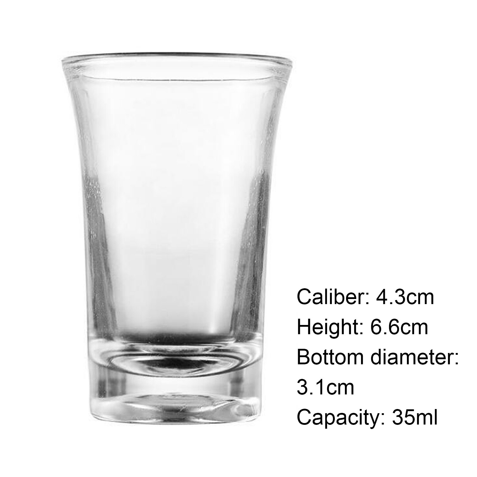 Halbzüchter Von 6 Schuss Glasspenr: Einzigartiger Cocktail Spirituosenspenr