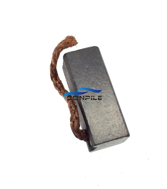 10 Uds. Cepillo de carbón de 8x9x19mm para vehículo, automóvil, camión, calentador, ventilador, ventilador, ventilador de aire, cepillos de carbono para Motor de coche