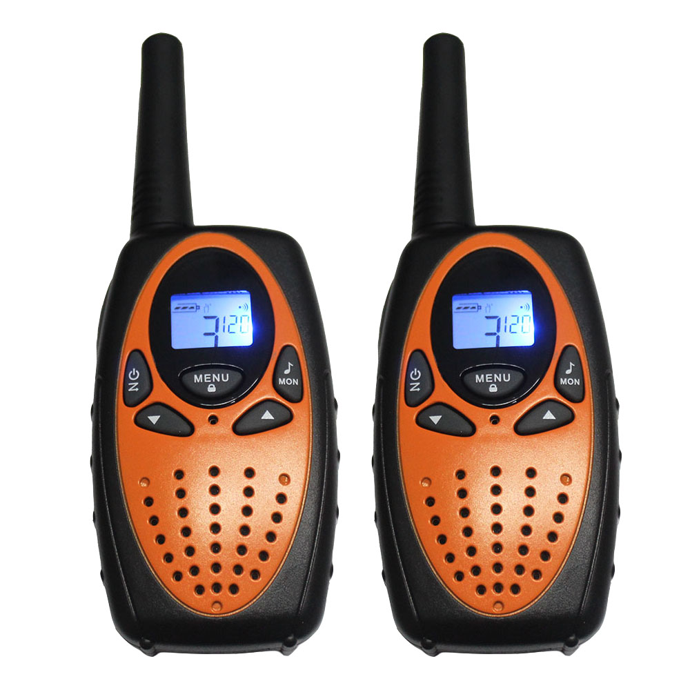 2PCS TS628 1w long range Portable PMR446 Handheld Walkie Talkies 2 Way mobile Radios Transceiver orange w/ charger earphones: A   OT628PMR / Euro