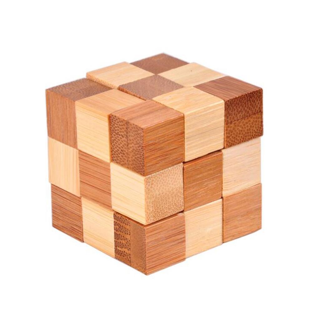 3D Jigsaw Puzzle giocattoli Di Legno Classico Cubo Genius Di Puzzle E il Cervello Occhiolini Puzzle Blocco Giocattolo Educativo Regalo Per I Bambini E Adulti: Dragon tail