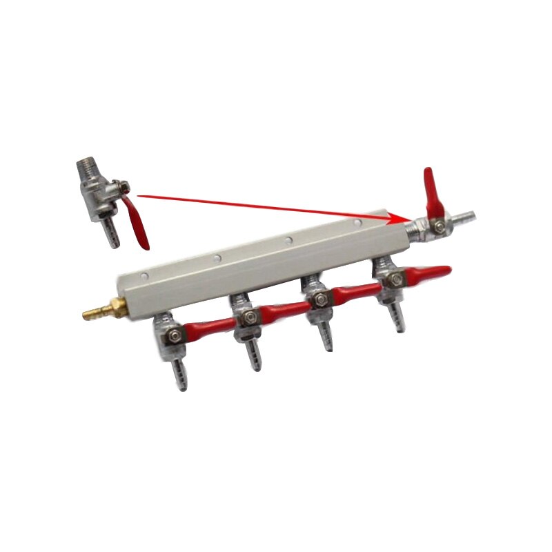 1/4 Inch Ball Valve with Check Valve homebrew