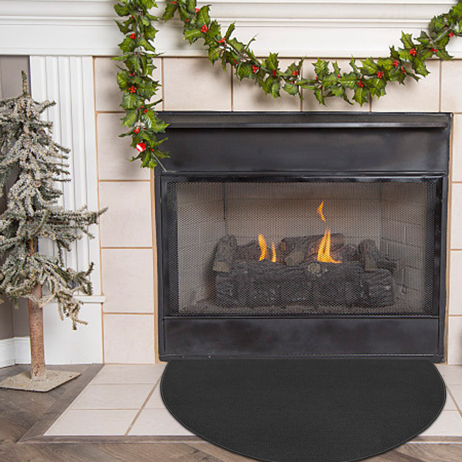 Fireplace Fire Retardant Area Rug Non-Woven Fabric... – Grandado