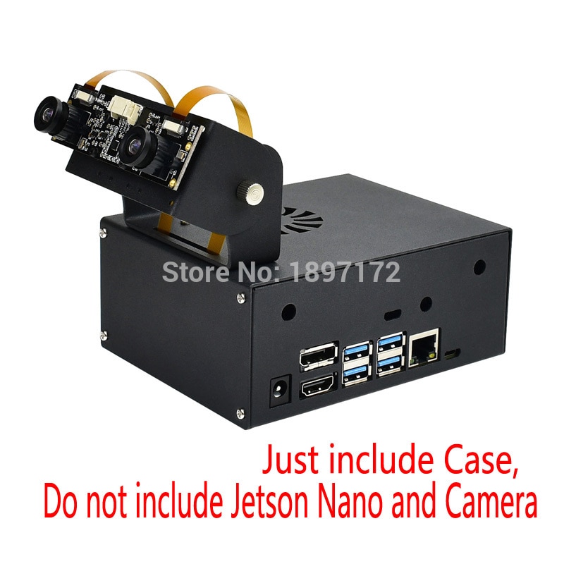 jetson nano metal case for jetson nano developer kit, jetson-nano-case-(C)