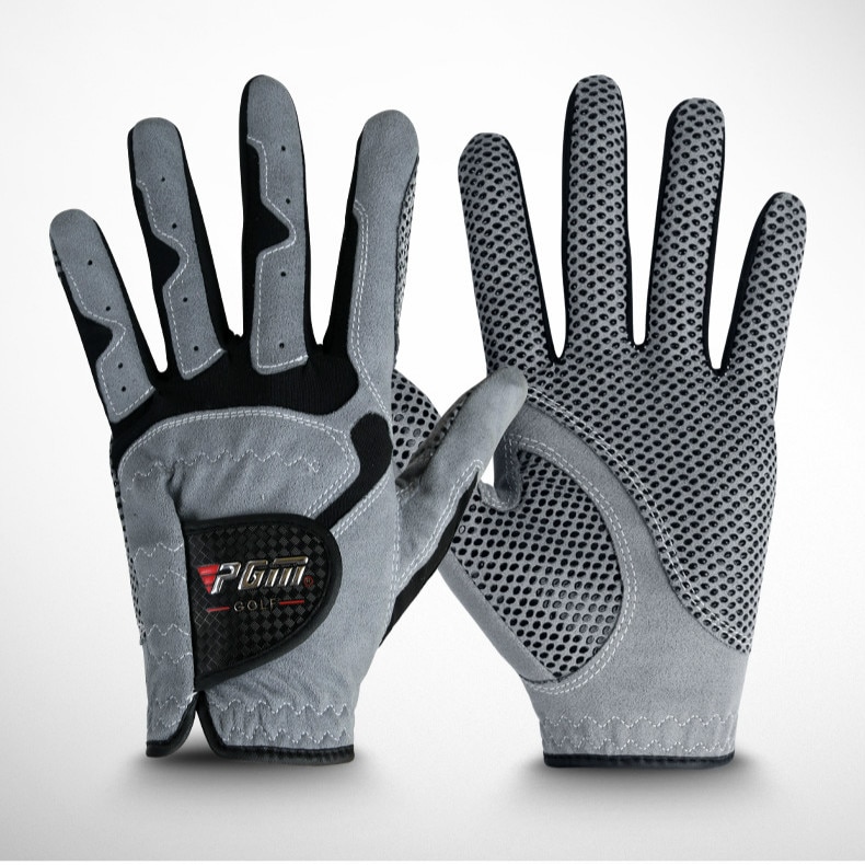 Men's Golf Glove Micro Fiber Soft Left Hand Anti-skidding Non slip particles Breathable Golf Glove