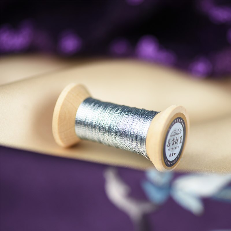 Amber gold series of Gold thread/French embroidery thread/embroidery spool/colorful gold embroidery thread /50 meters/roll: 10