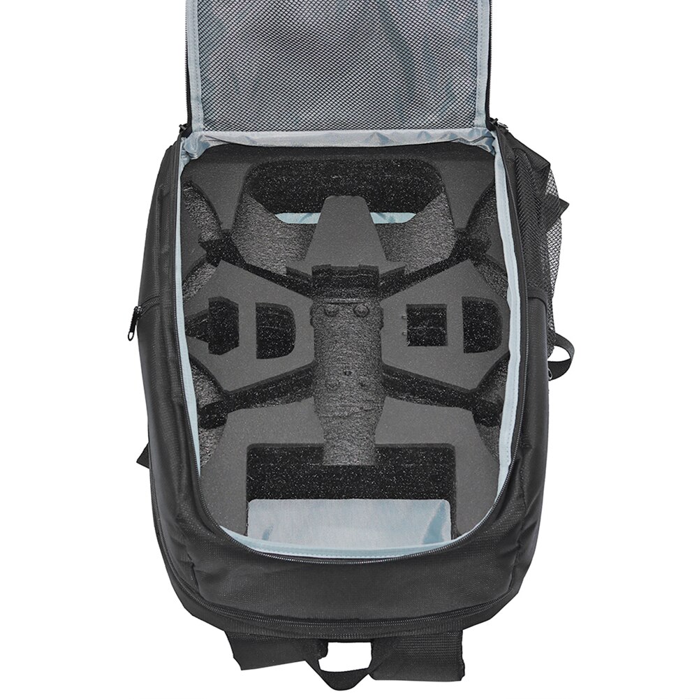 Mochila ultraligera de nailon para Dron, bolsa de almacenamiento portátil e impermeable, herramienta de traje negro que acomoda a Parrot Bebop 2, Drones y Fpv