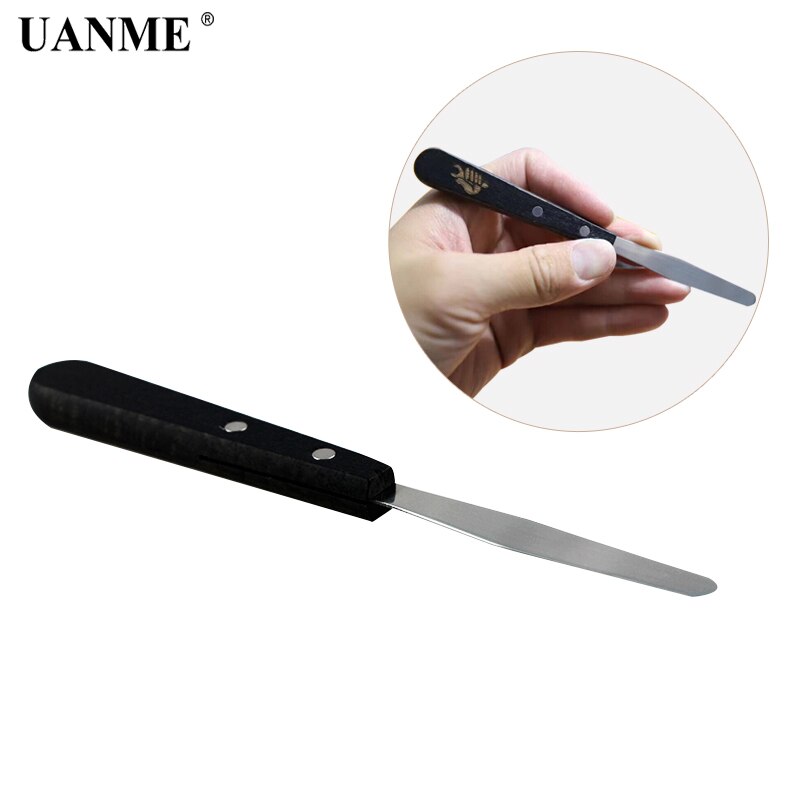 UANME Remover Batterij Opener Gereedschap Pry Mes Houten Handvat Cover Demonteren Opener voor iPhone iPad Samsung Telefoon Reparatie Tool: 3Pcs