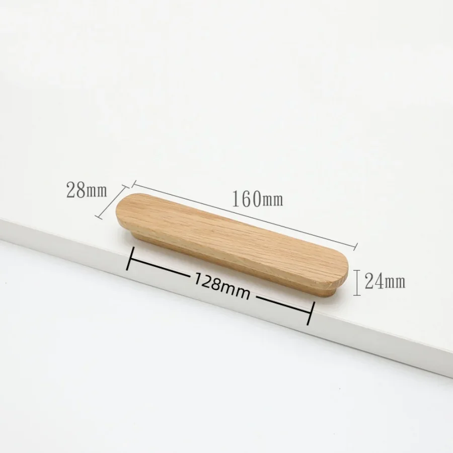 Maniglie per mobili in legno naturale nordico Armadi Maniglie da cucina Maniglie Armadi e cassetti Manopole per comò Maniglie lunghe per guardaroba: Blu