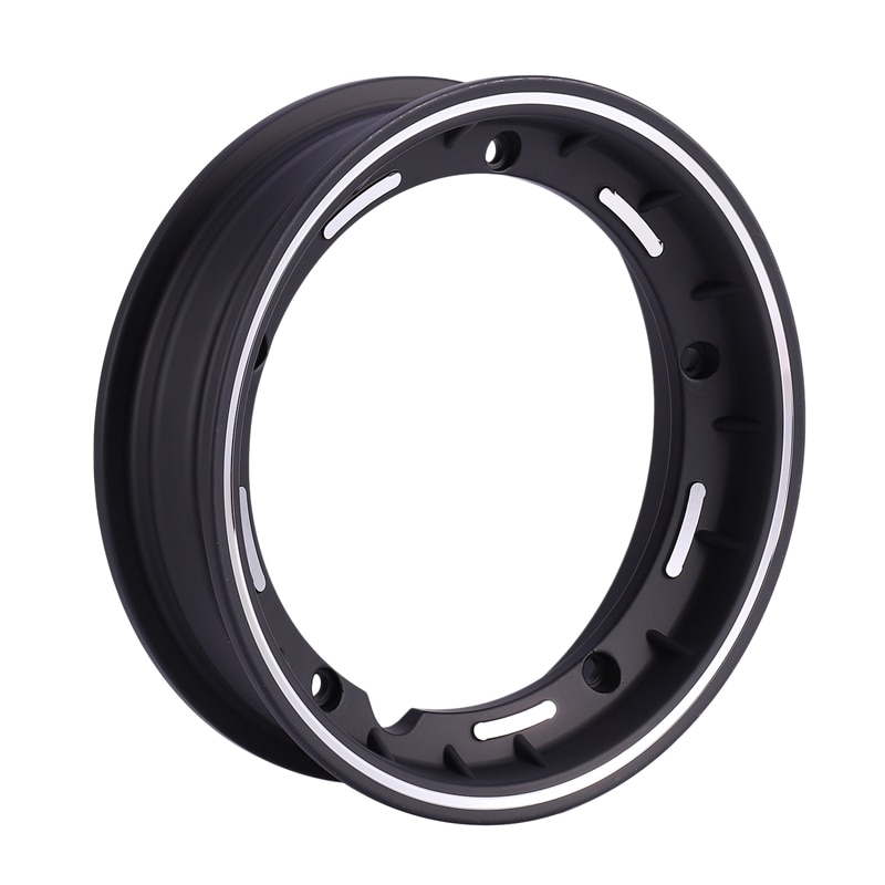 Rueda de aluminio de motocicleta de 10 pulgadas, llantas circulares para Scooter Vespa Piaggio PX 125 150 200 LML Star T5 Rally R25