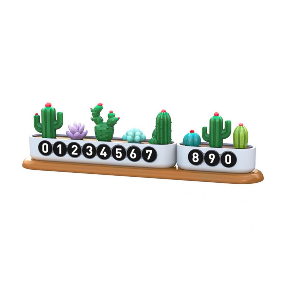 Hoge Tijdelijke Parkeerplaats Card Mooie Draaibaar Tl Cactus Tijdelijke Parkeerkaart