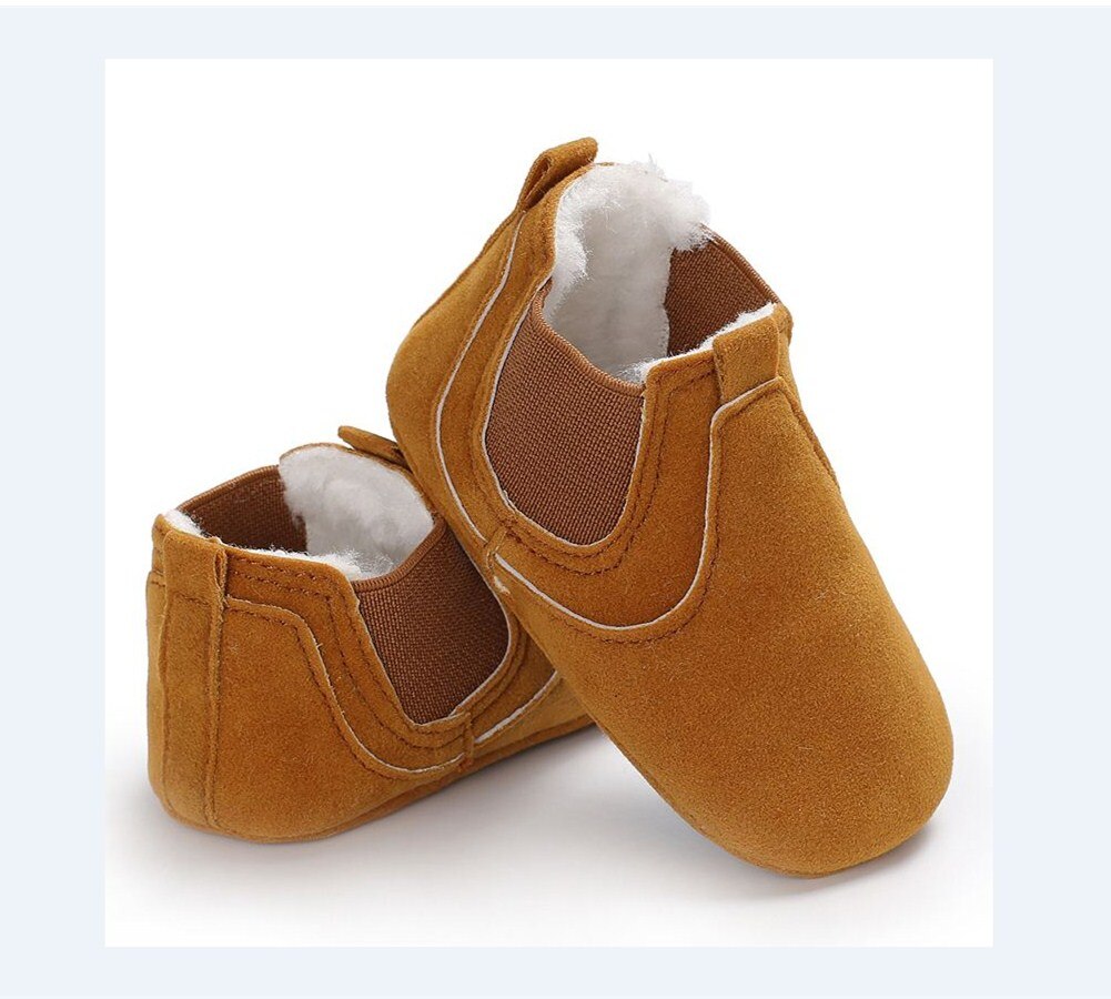 Pudcoco Kleinkind kind Jungen Mädchen Schuhe Neue Mokassin Leder Schuhe Kinder Weiche Sohle Krippe Schuhe: Gelb / 13