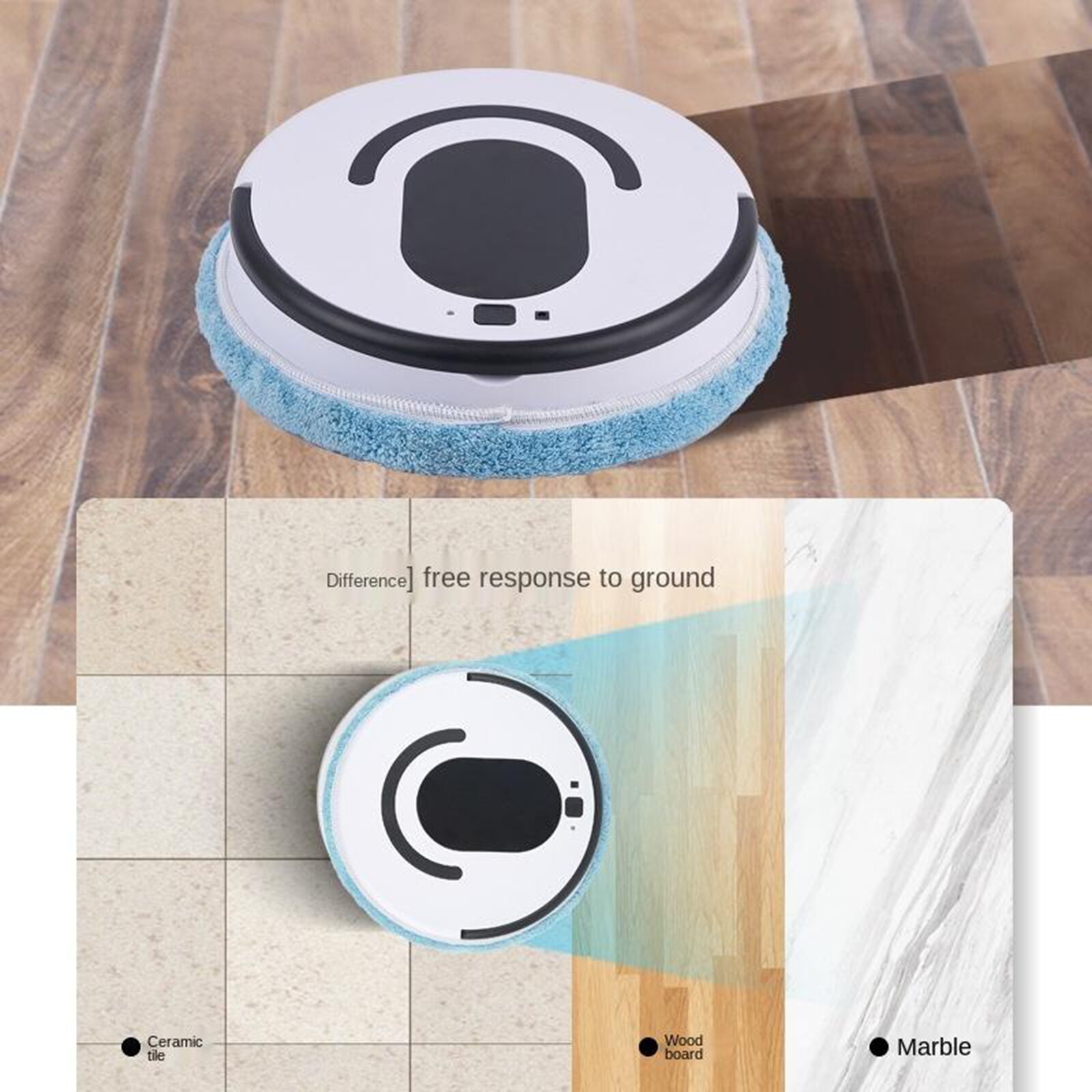 Intelligent Sweeping Cleaner Robot Vacuum Cleaner Mopping Machine Home Office