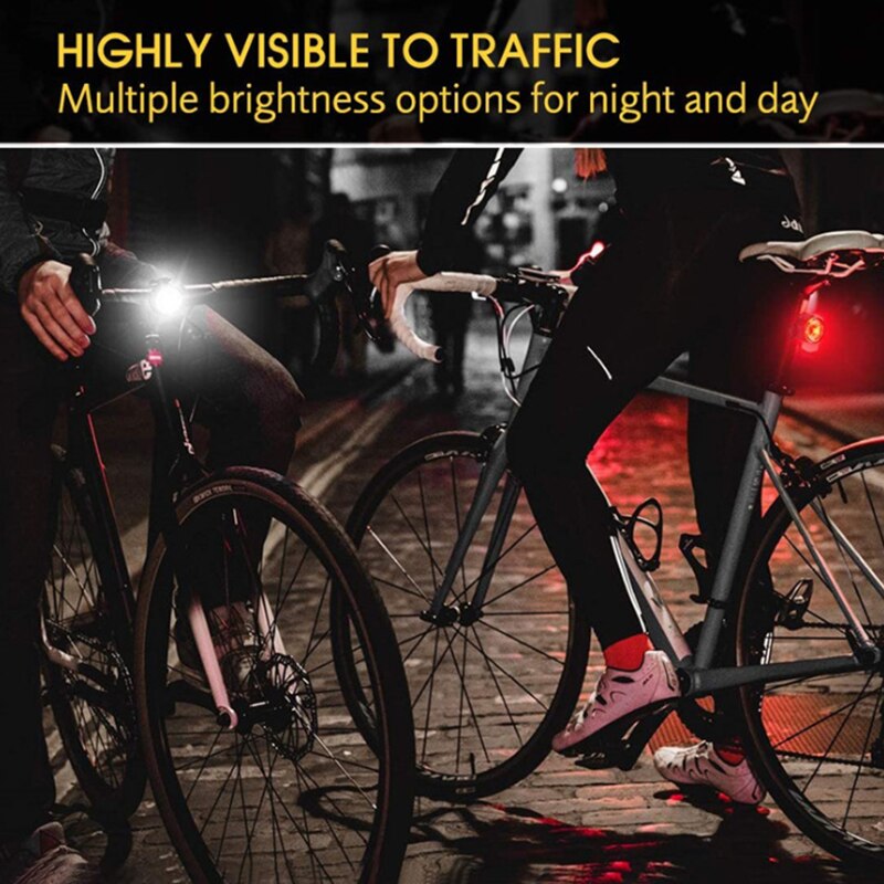 Fiets Achterlicht Usb Oplaadbare Fietsen Licht Fiets Led Fiets Helm Rugzak Sport Lamp Fietslicht Fiets Accessoires
