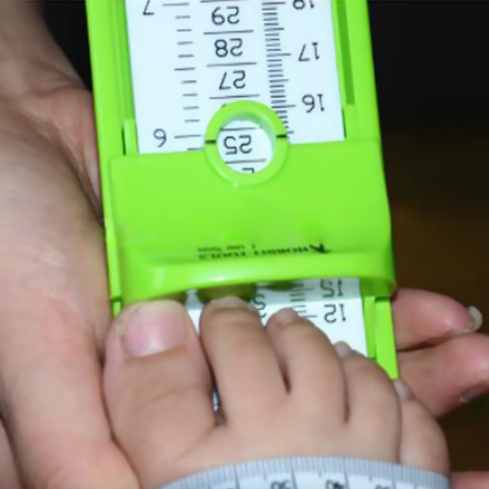 Baby fötter mäta linjal subscript mäta barn fot mätare skor längd växande fot montering linjal verktyg höjd meter mätning
