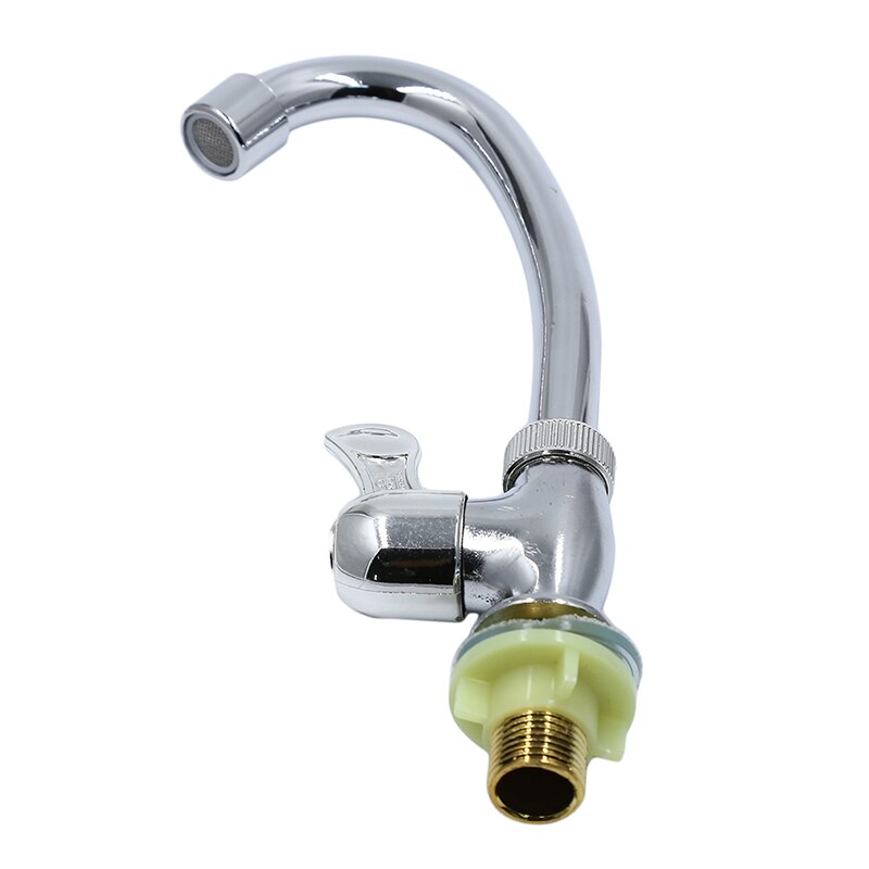 Practical Basin Elbow Faucet Shower Room Bathroom Kitchen Faucet And Cold Water Tap Mixer: blue