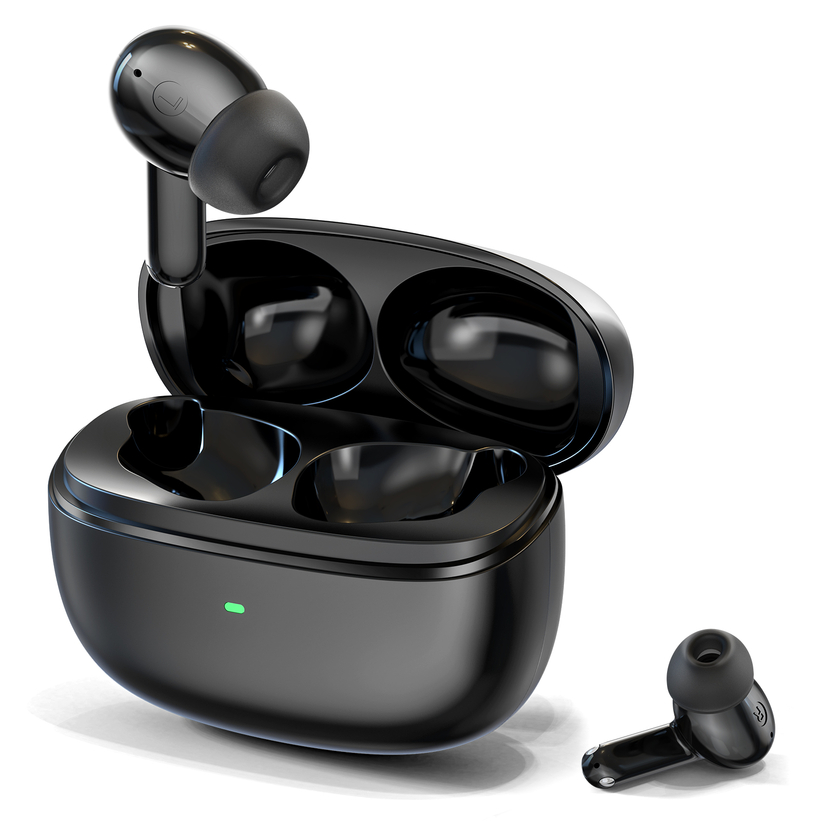 V17 Real-Time Translator-oordopjes - 150-taal tweeweg AI-vertaalheadset Draadloze BT-oortelefoon voor reizen/zaken/school: Default Title