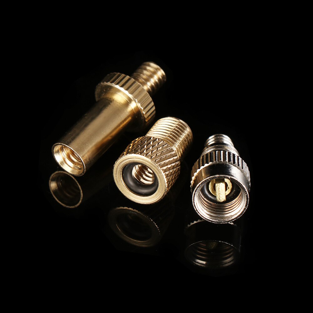 3 PCs Fiets Presta aan Schrader Valve Adapters Presta Valve Extension Pomp Gereedschap Voor Mountain Road Bike Valve Adapter