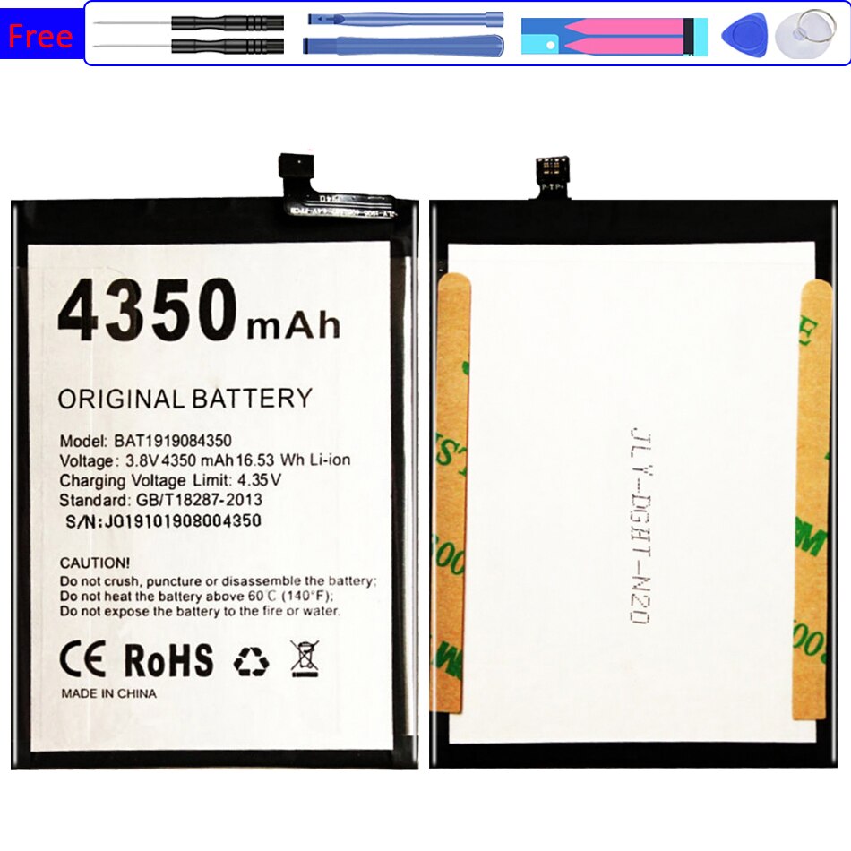 DOOGEE – batterie 4350mAh pour téléphone portable N20, N20Pro
