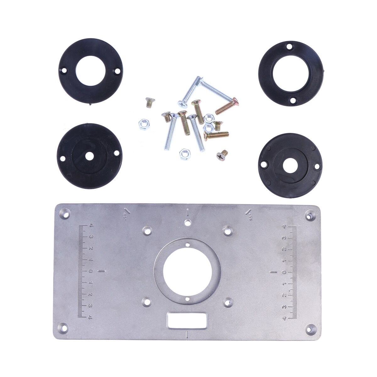 Multi-functional Router Table Insert Plate Set for Woodworking Bench MAKITA 700C - 235mm x 120mm x 8mm