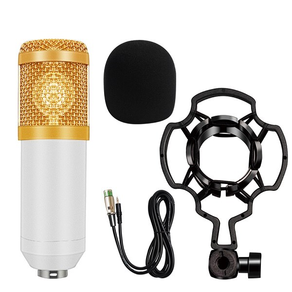 Bm-800 8 Kleuren Condensator Microfoon BM800 Mikrofon Ktv Bm 800 Mic Met Shock Mount Voor Radio Professionele Studio Microfoon: 3