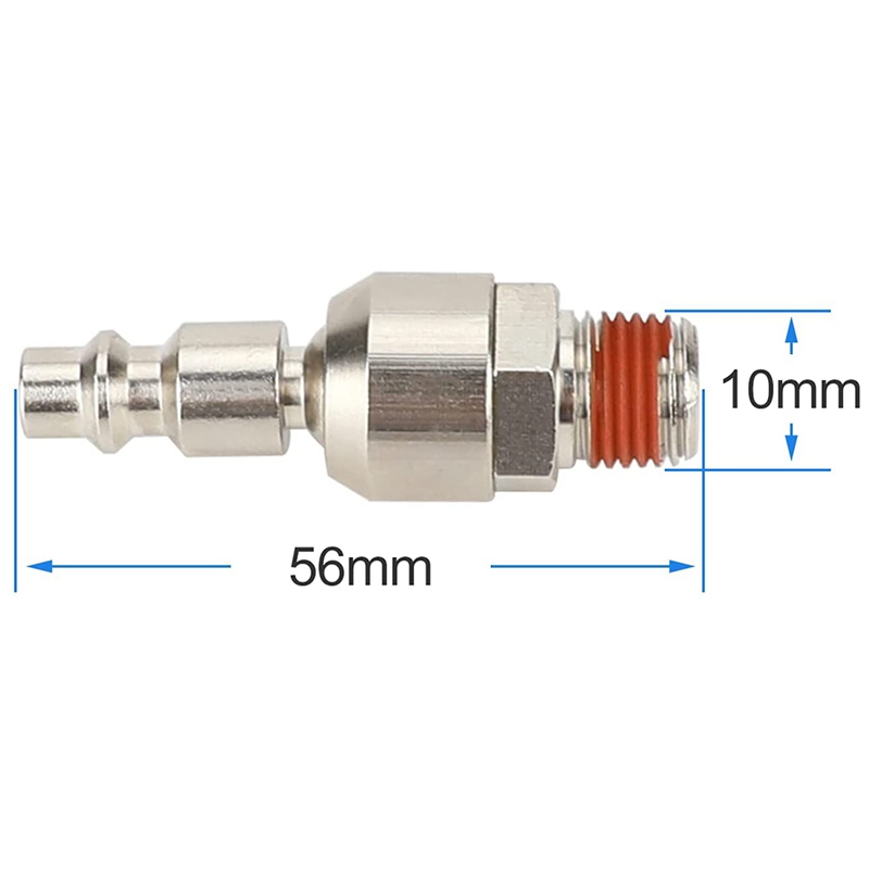 1/4 Inch Swivel Air Plug, Air Tool Fittings, 1/4 Inch NPT Male Industrial Swivel Plug, 1/4 Inch Air Fittings And Plug