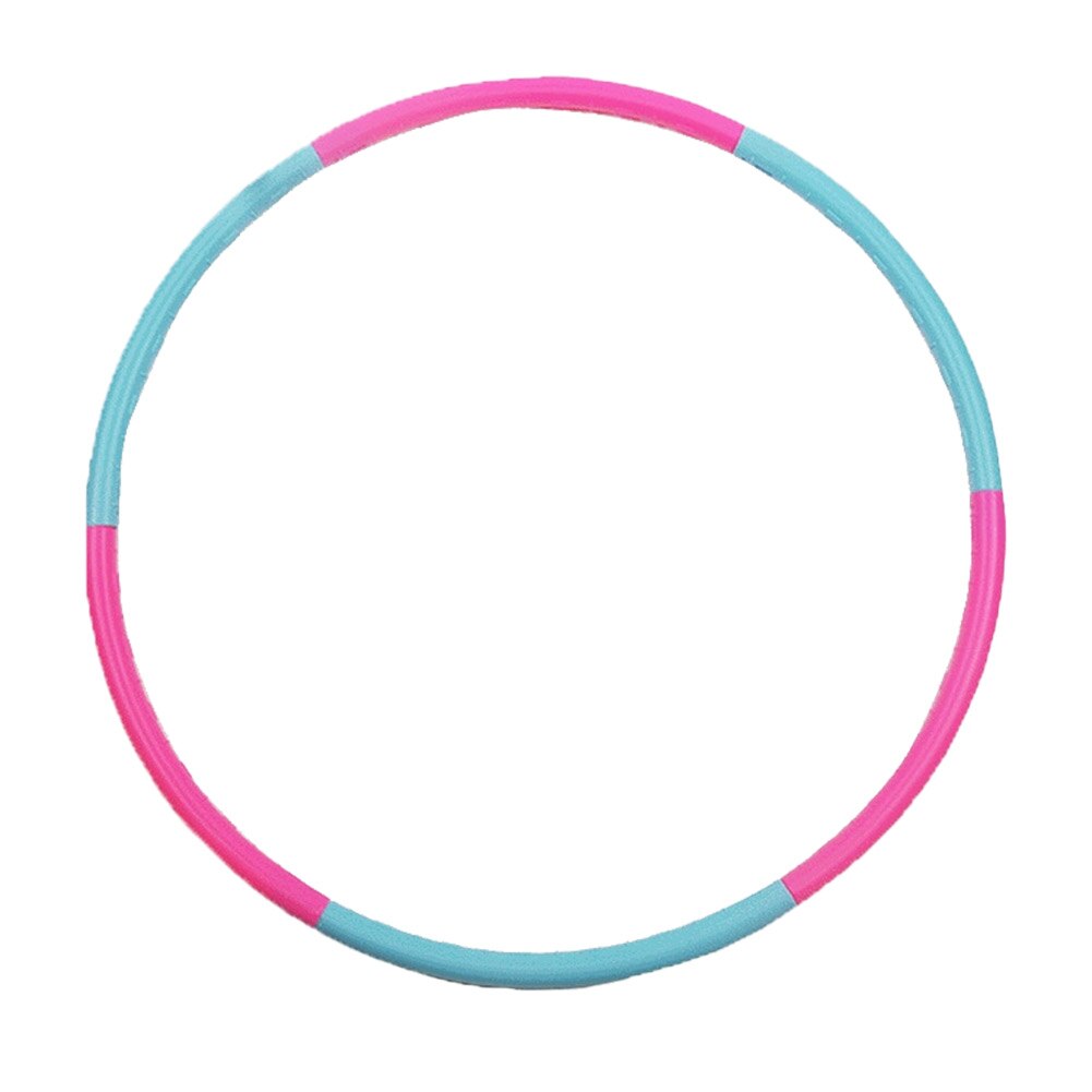 6 Tubes 750mm Massage Fitness Loops Ring Kids Children Detachable Sports Circle for Easy Safety Exercise Accessory